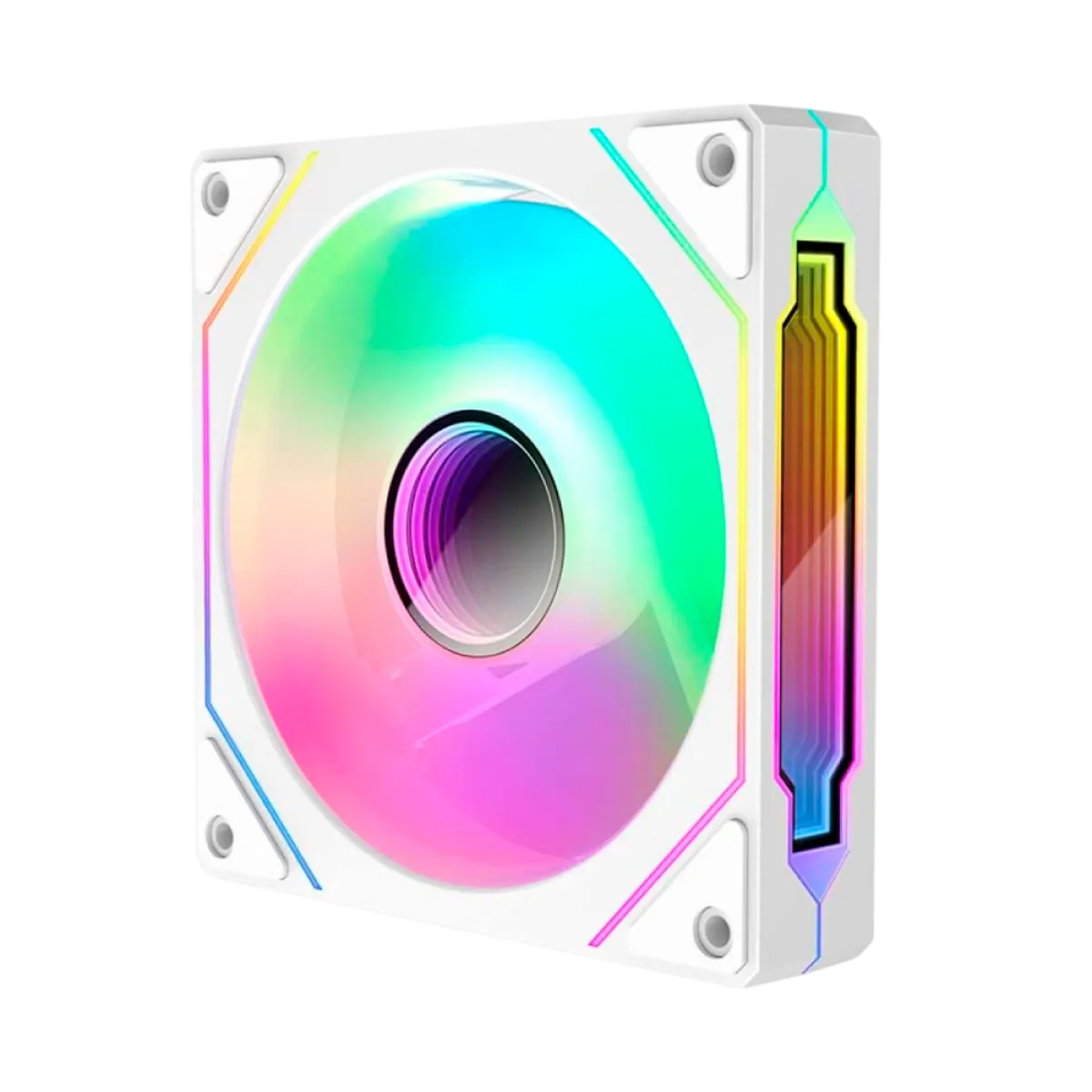 Кулер для кейса Huntkey GS120F Fantasy Reverse / White