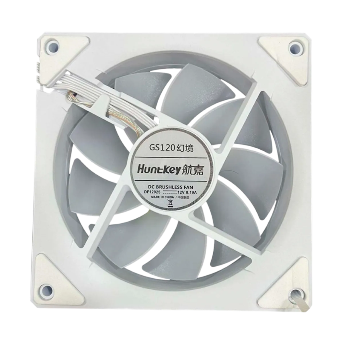 Кулер для кейса Huntkey GS120F Fantasy Reverse / White