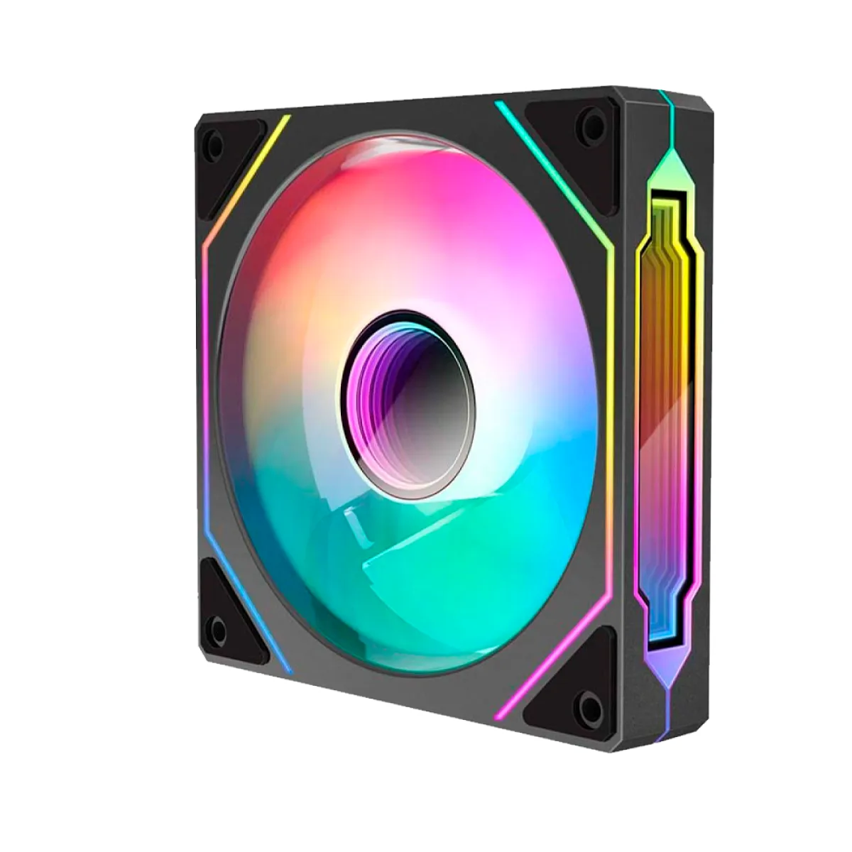 Кулер для кейса Huntkey GS120 V2 RGB / Black