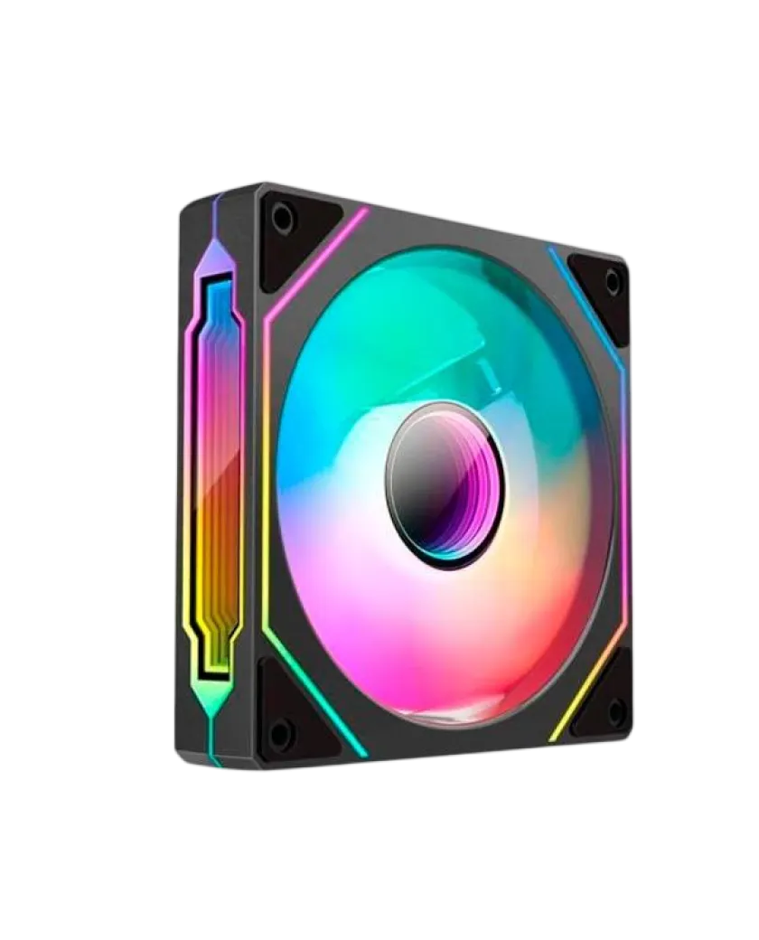 Кулер для кейса Huntkey GS120 V2 RGB / Black