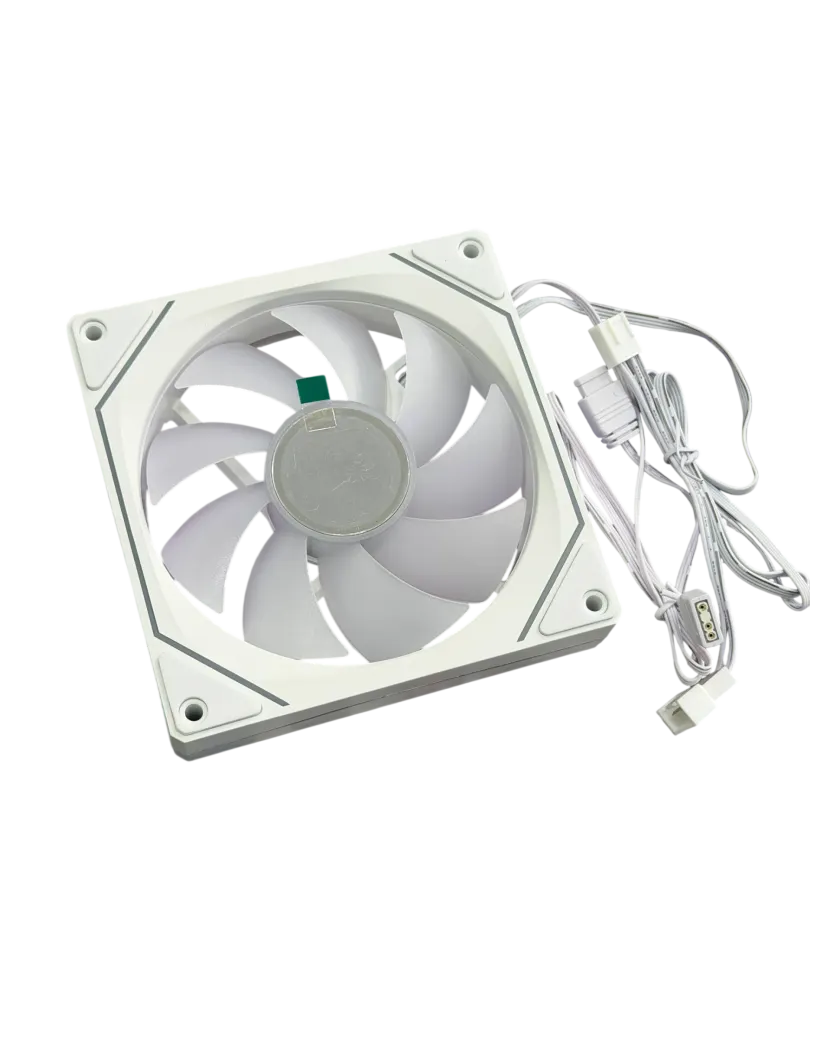 Кулер для кейса Huntkey GS120 Fantasy ARGB / White