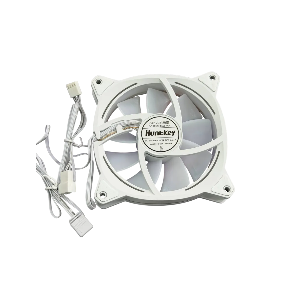 Кулер для кейса Huntkey GX120 A-RGB / White