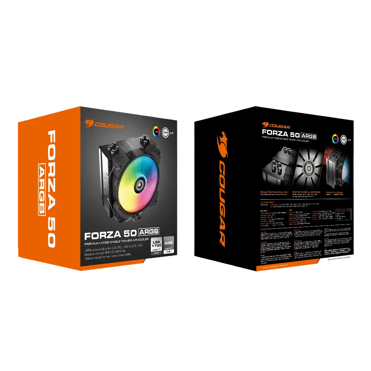 Кулер для процессора Cougar Forza 50 ARGB