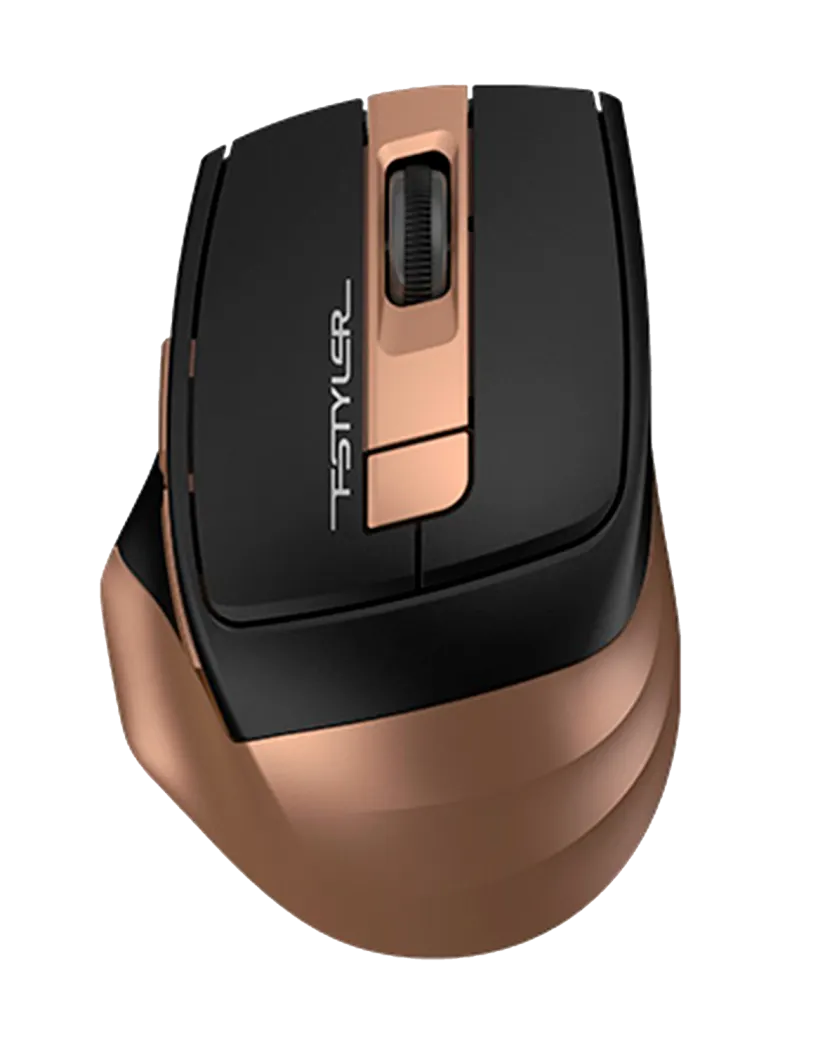 Мышь беспроводная A4Tech Fstyler FG35 / Bronze