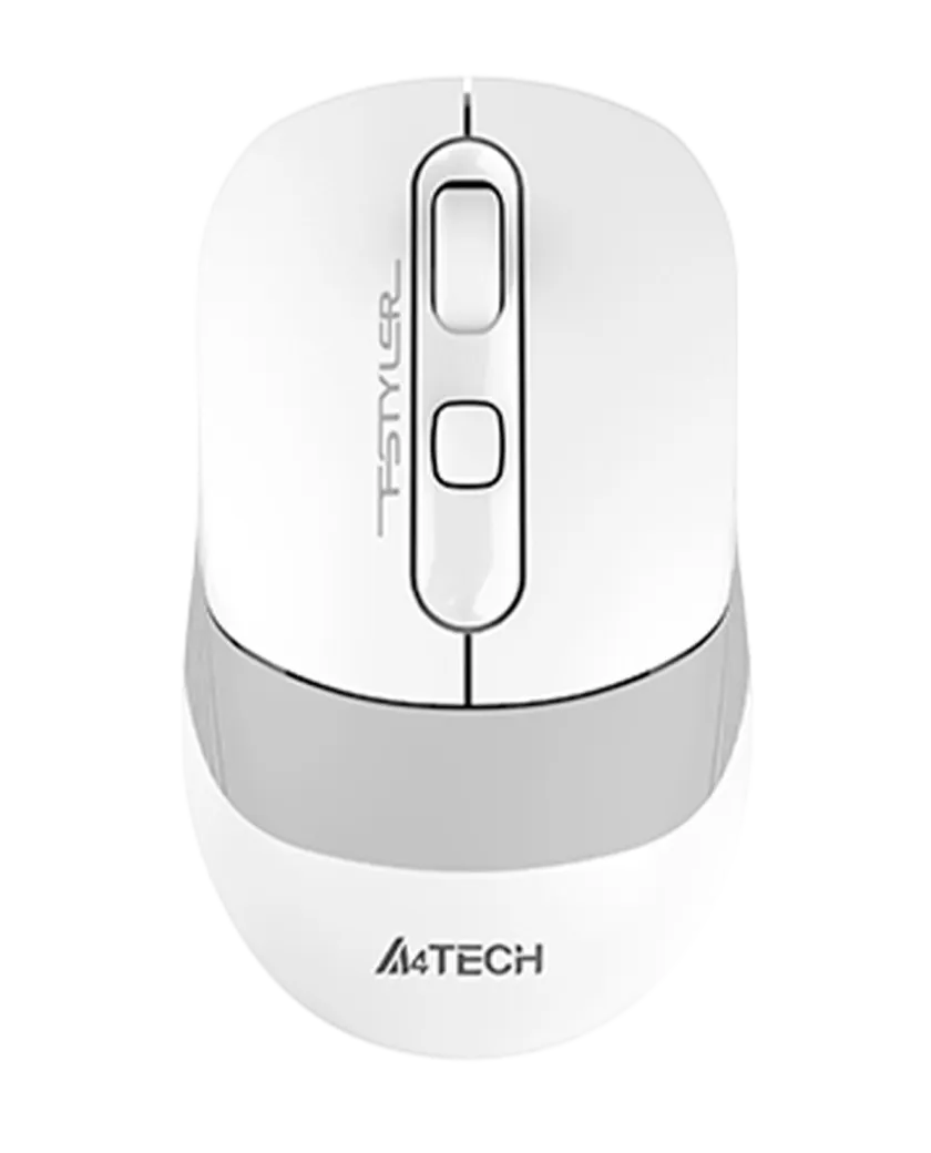 Мышь беспроводная A4Tech Fstyler FB10C / Grayish White