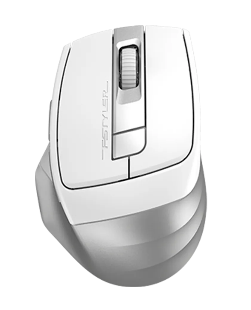 Мышь беспроводная A4Tech Fstyler FB35CS / Ice White