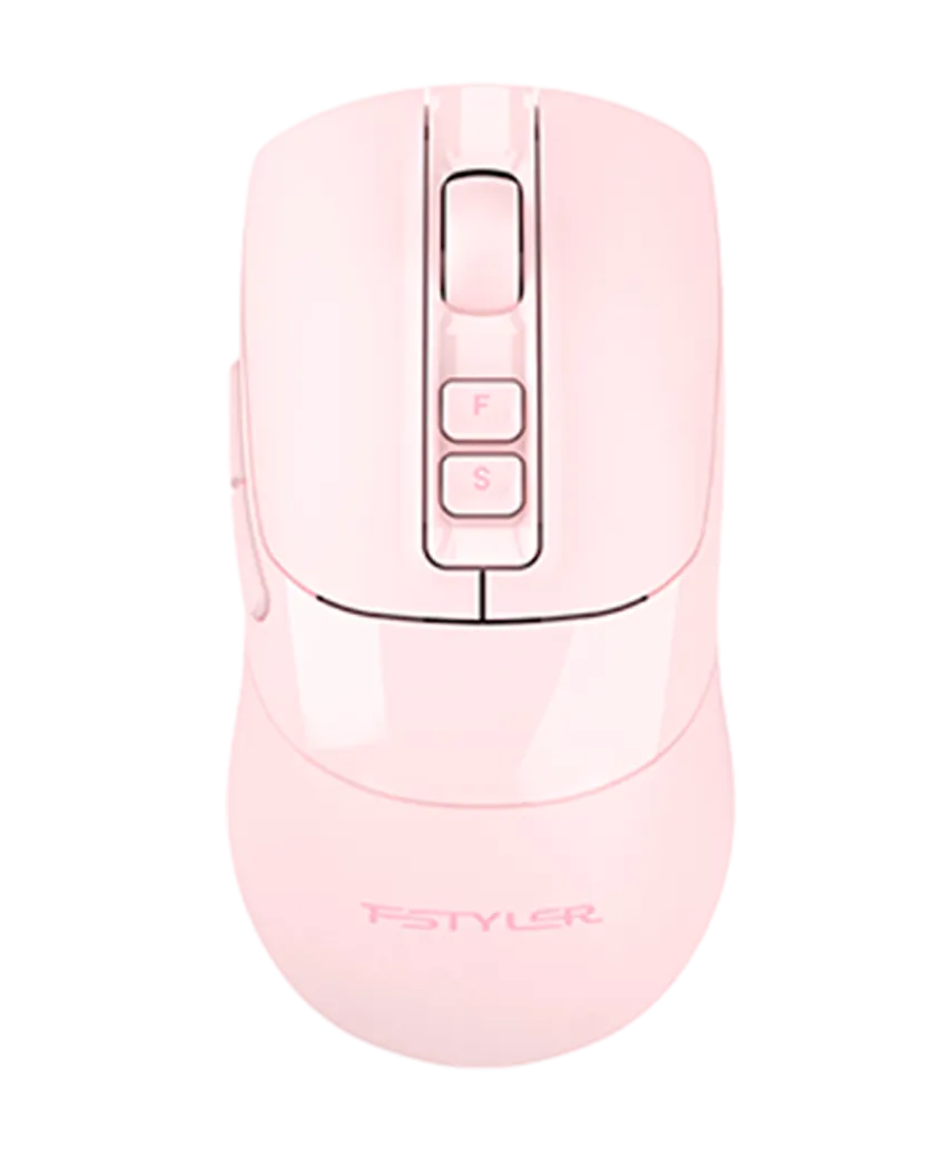 Мышь беспроводная A4Tech Fstyler FB50C Plus / Pink