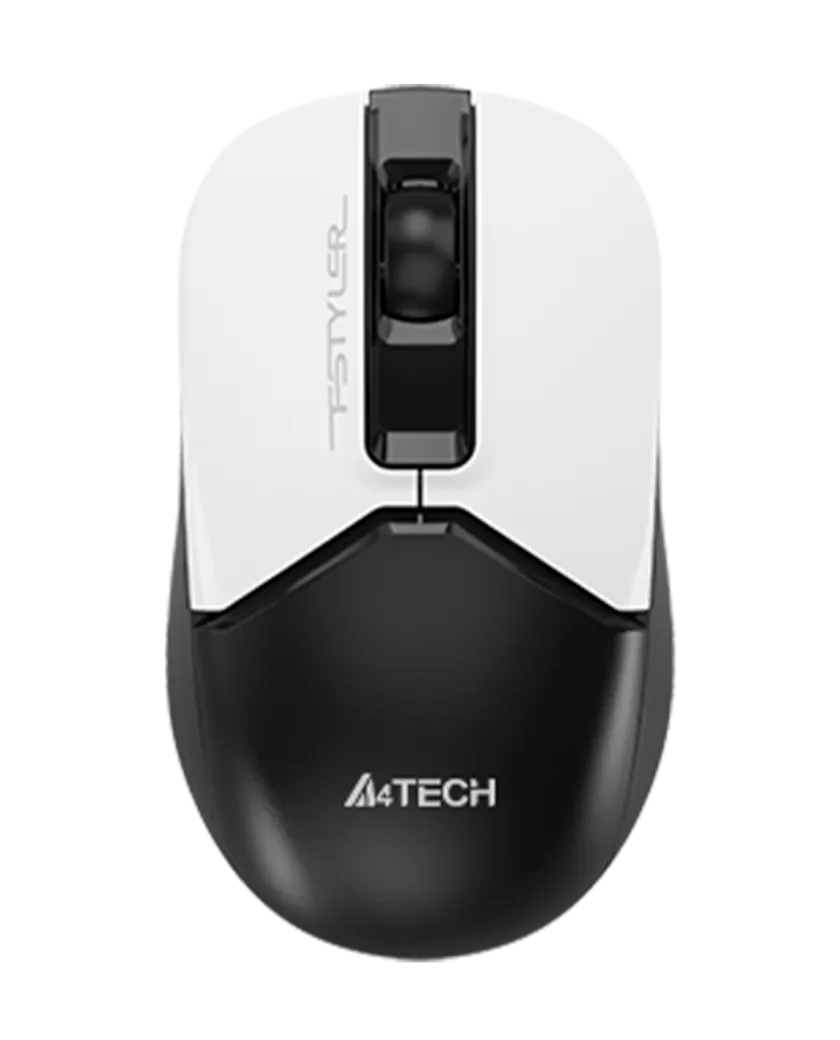 Мышь беспроводная A4Tech Fstyler FG12S / Panda White