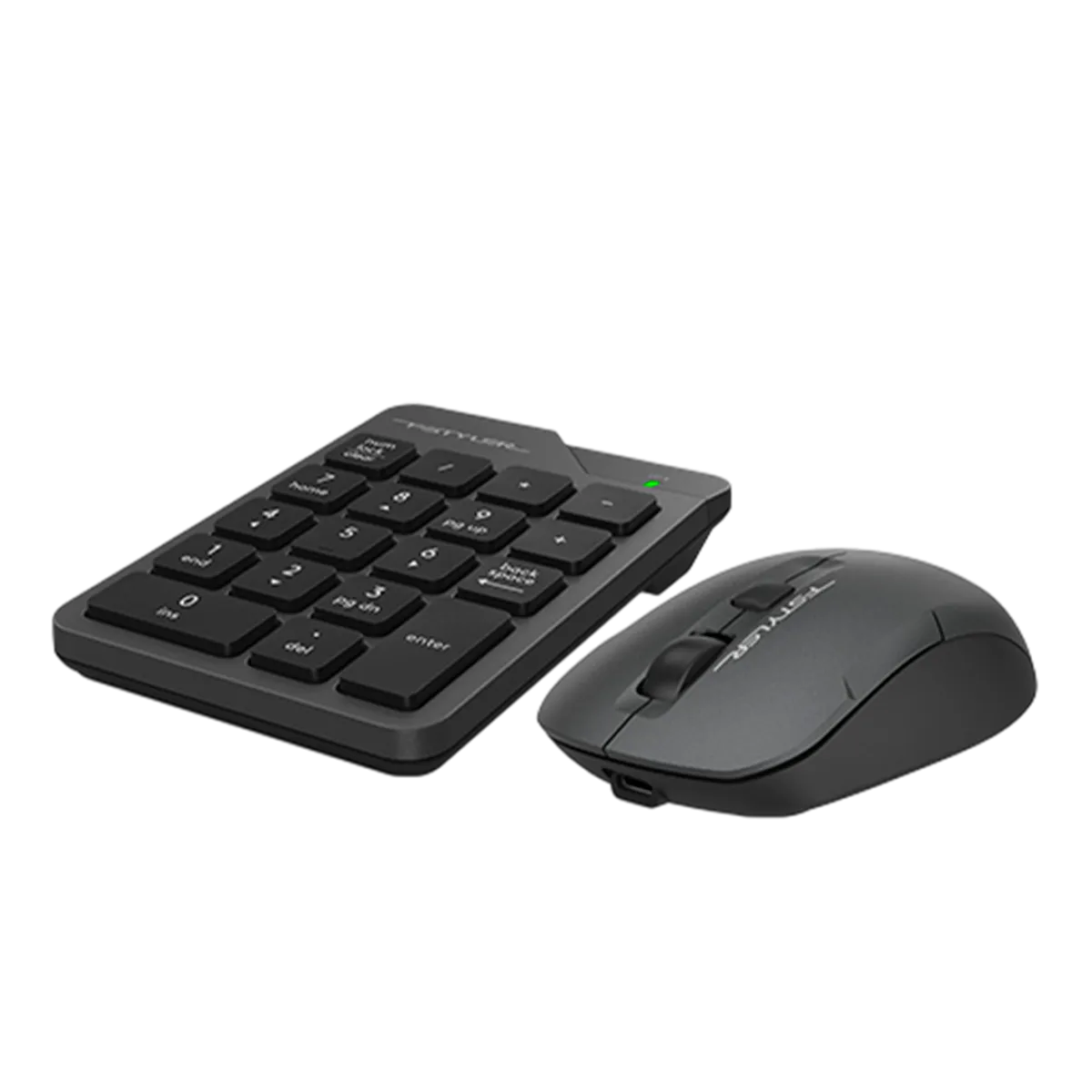 Numpad комплект беспроводной (цифровой блок+ мышь) A4Tech Fstyler FG1600C AIR / Grey