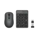 Numpad комплект беспроводной (цифровой блок+ мышь) A4Tech Fstyler FG1600C AIR / Grey