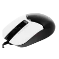Мышь проводная A4Tech Fstyler FM12S / Panda White