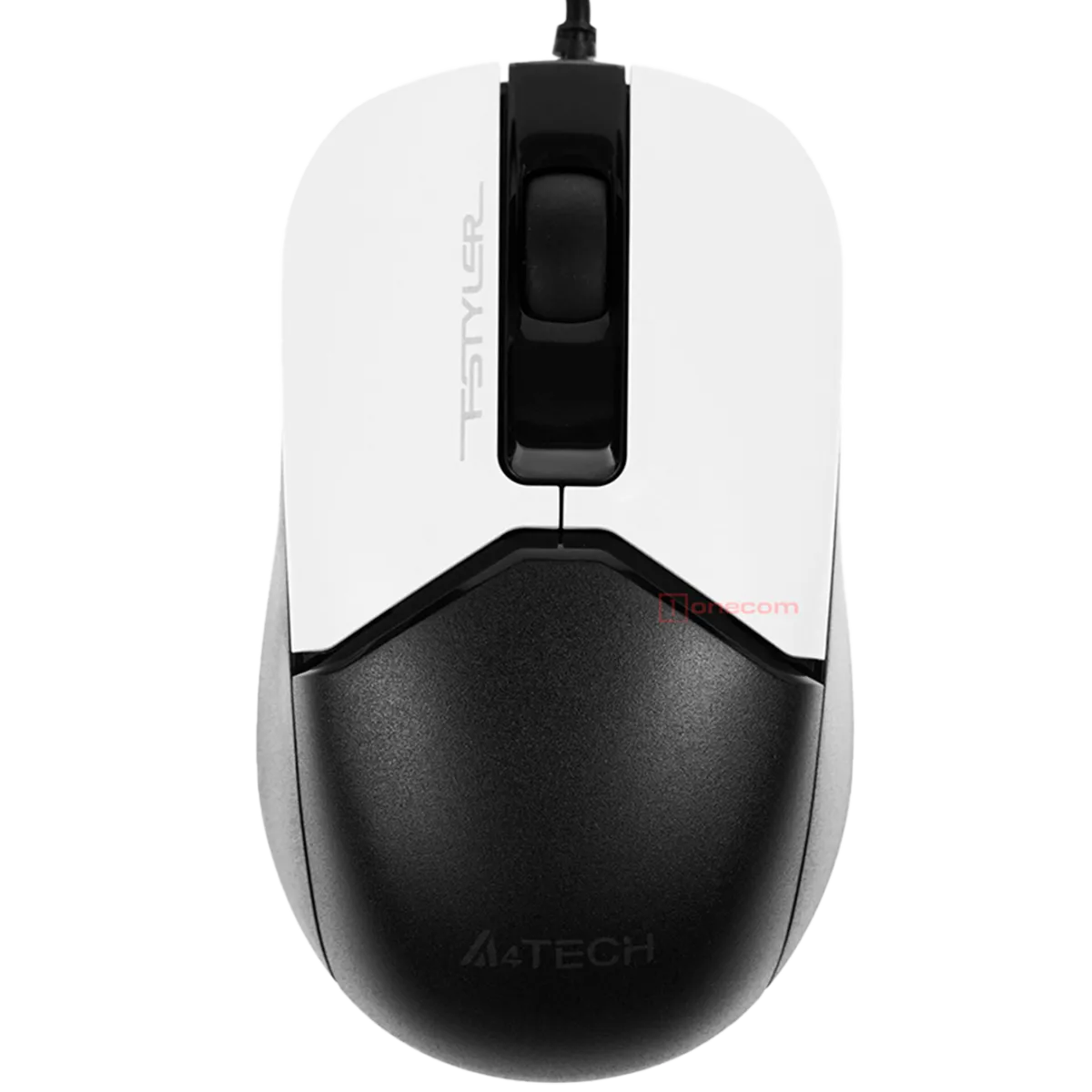 Мышь проводная A4Tech Fstyler FM12S / Panda White
