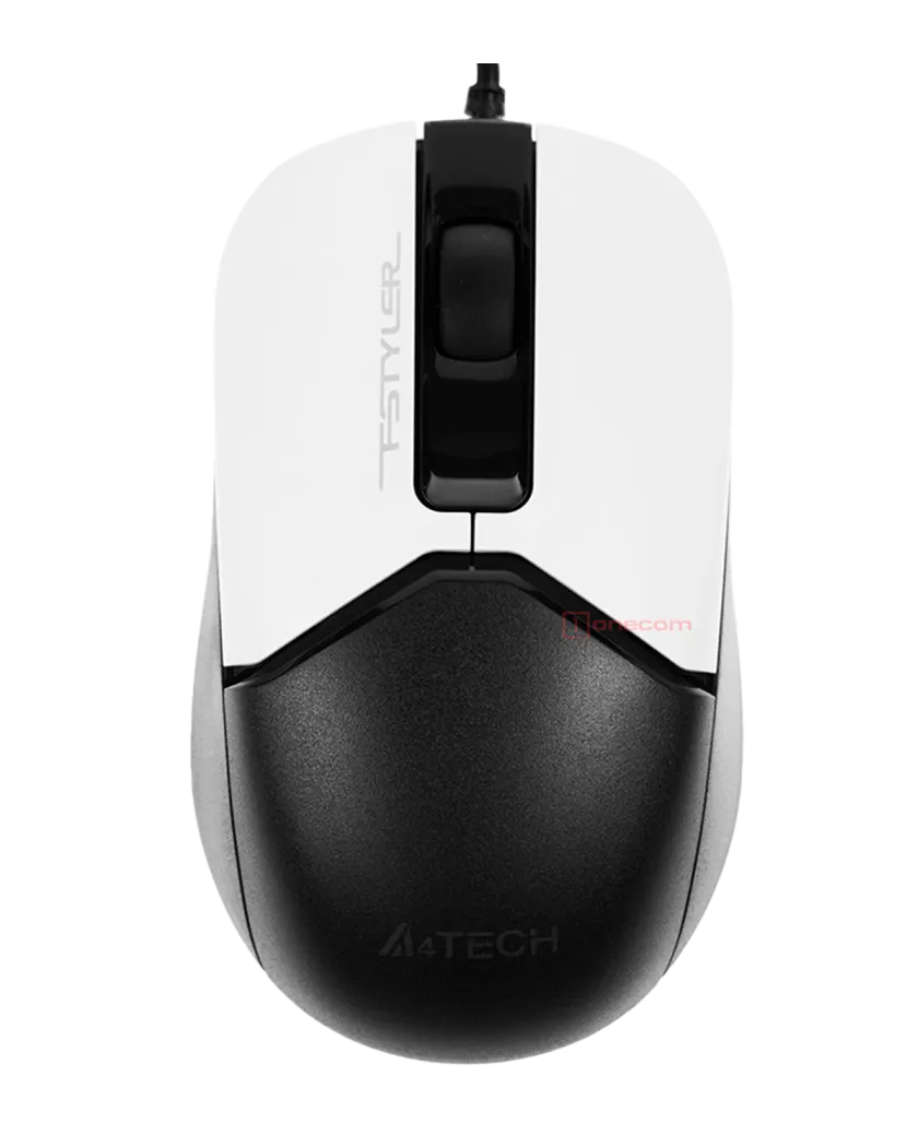 Мышь проводная A4Tech Fstyler FM12 / Panda White