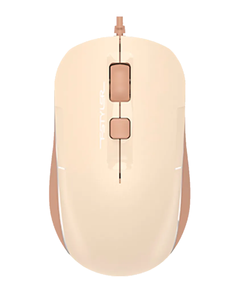 Мышь проводная A4Tech Fstyler FM26 / Coffee Latte