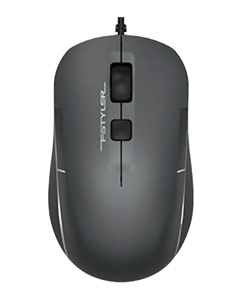 Мышь проводная A4Tech Fstyler FM26 / Smoke Grey