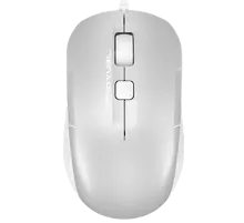 Мышь проводная A4Tech Fstyler FM26 / Icy White