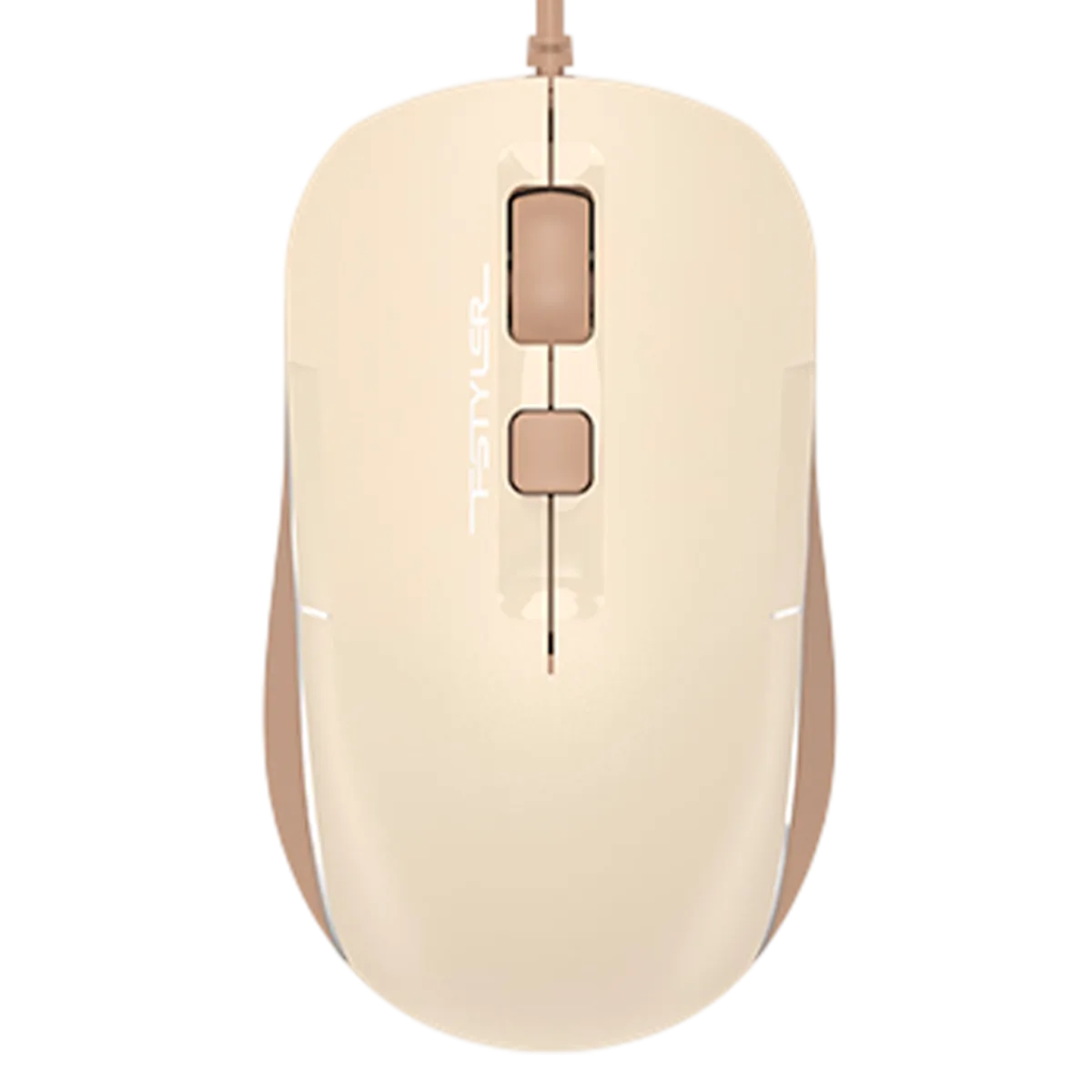Мышь проводная A4Tech Fstyler FM26S / Cafe Latte