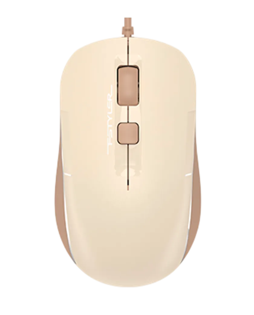 Мышь проводная A4Tech Fstyler FM26S / Cafe Latte