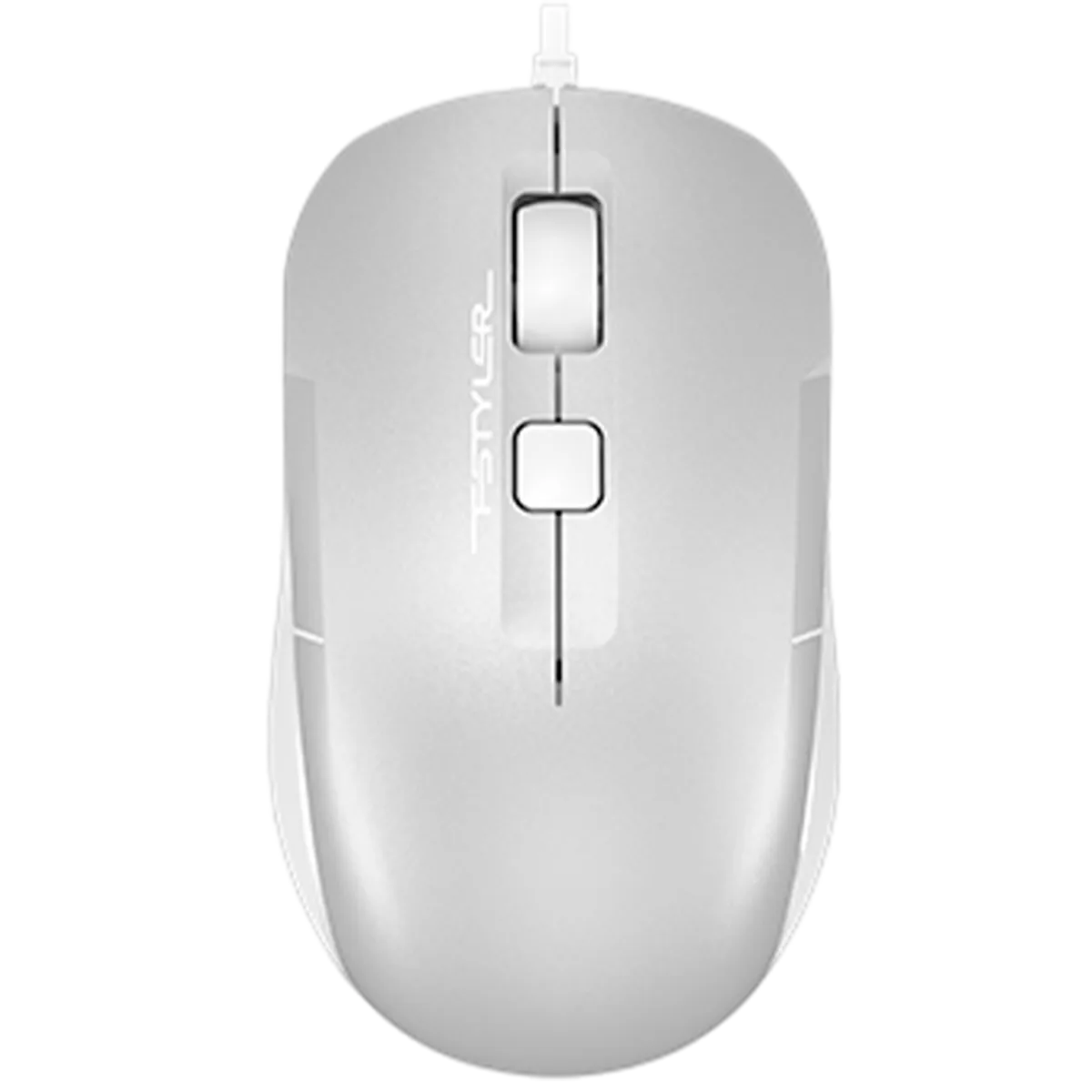 Мышь проводная A4Tech Fstyler FM26S / Icy White