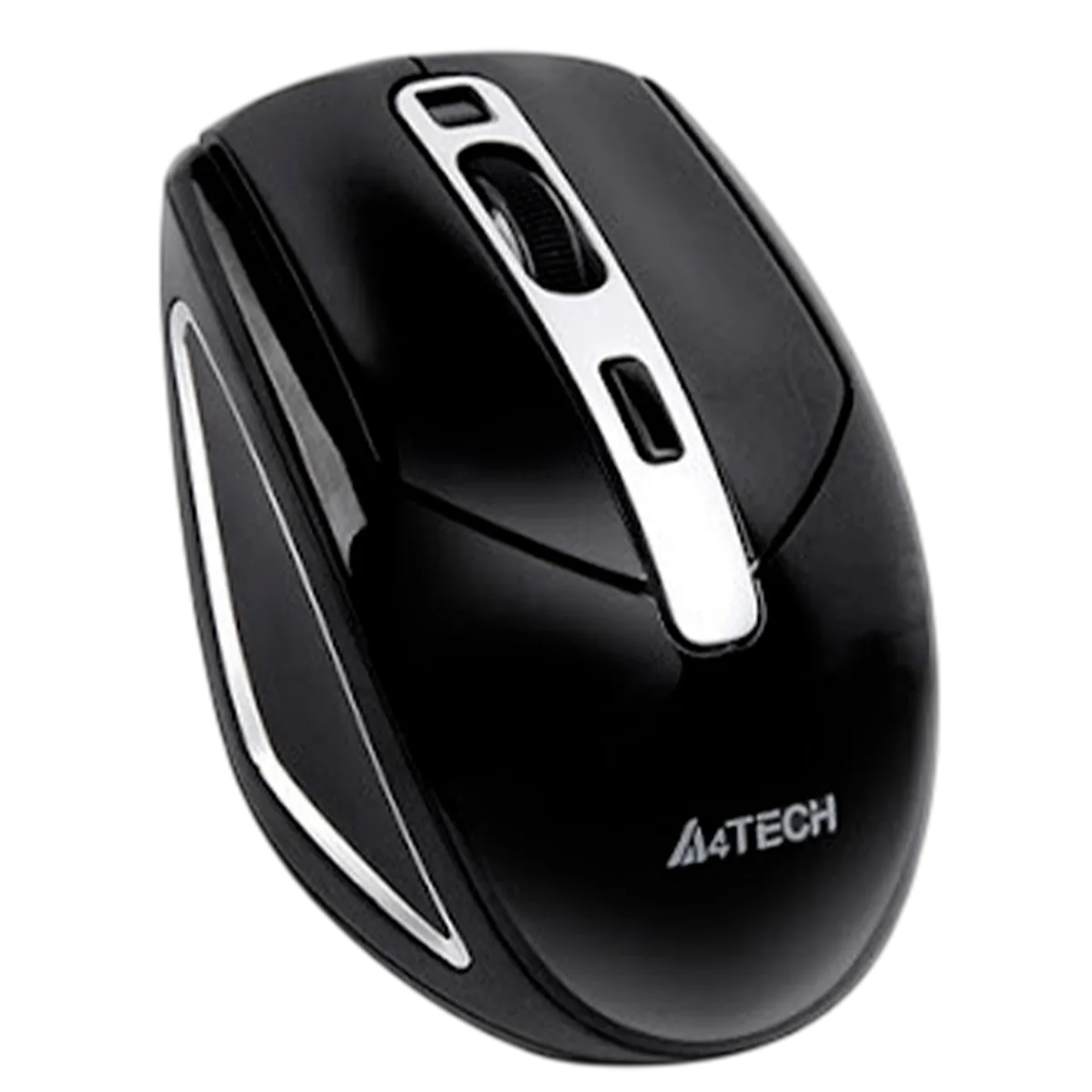 Мышь беспроводная A4Tech G11-590FX / Black+Silver