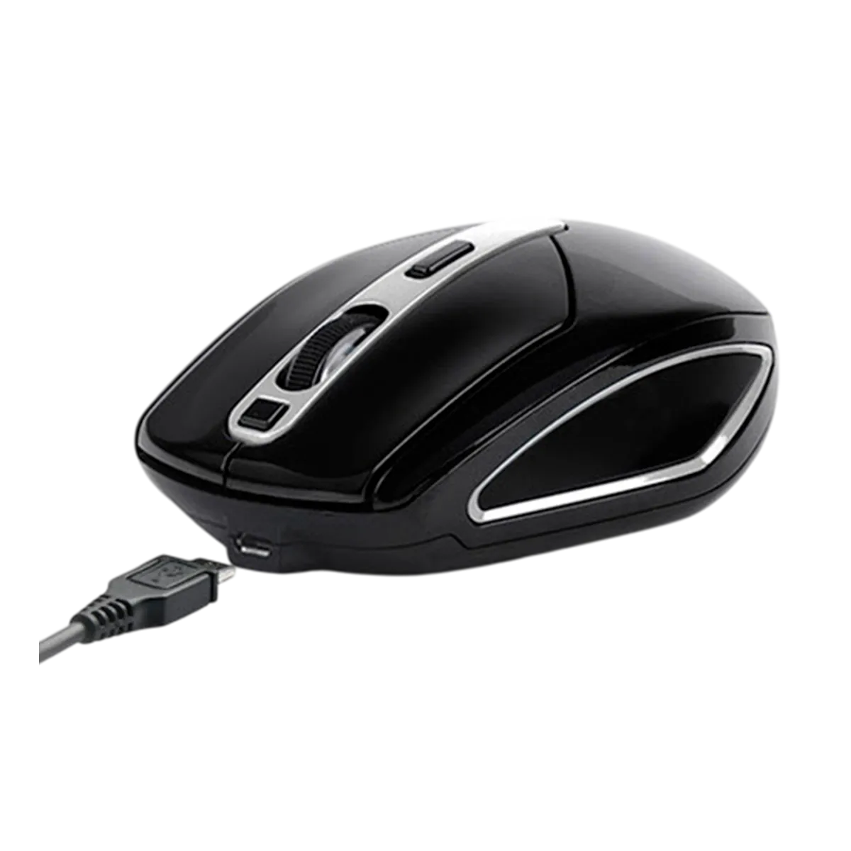 Мышь беспроводная A4Tech G11-590FX / Black+Silver