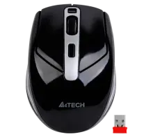 Мышь беспроводная A4Tech G11-590FX / Black+Silver