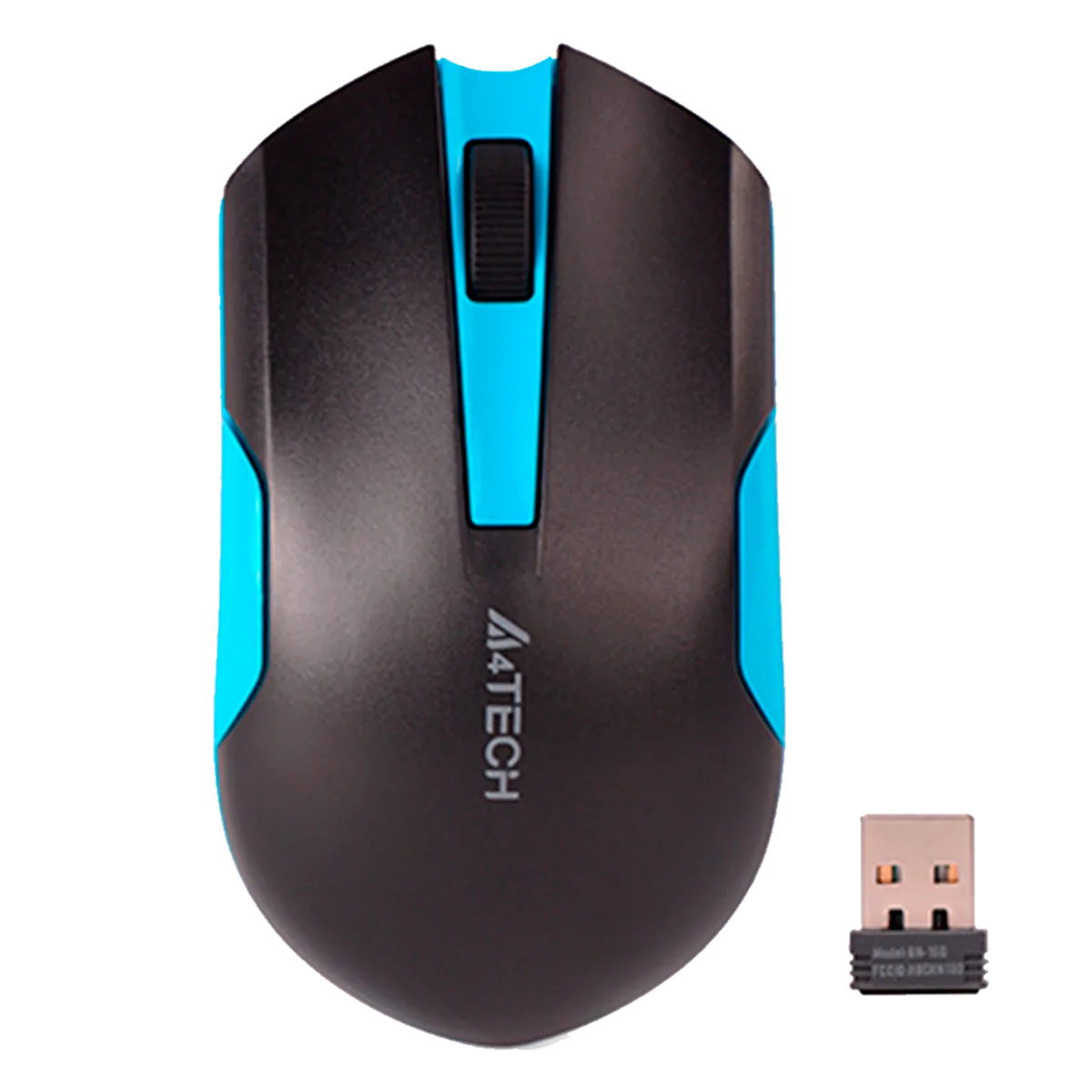 Мышь беспроводная A4Tech G3-200N / Black-Blue