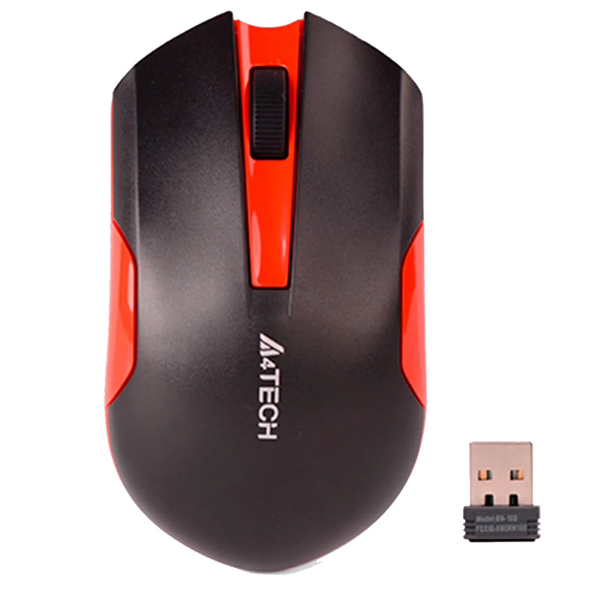 Мышь беспроводная A4Tech G3-200N / Black-Red