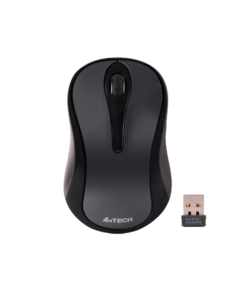 Мышь беспроводная A4Tech G3-280N / Glossy Grey