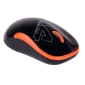 Мышь беспроводная A4Tech G3-300N / Black+Orange