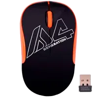 Мышь беспроводная A4Tech G3-300N / Black+Orange