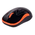 Мышь беспроводная A4Tech G3-300N / Black+Orange