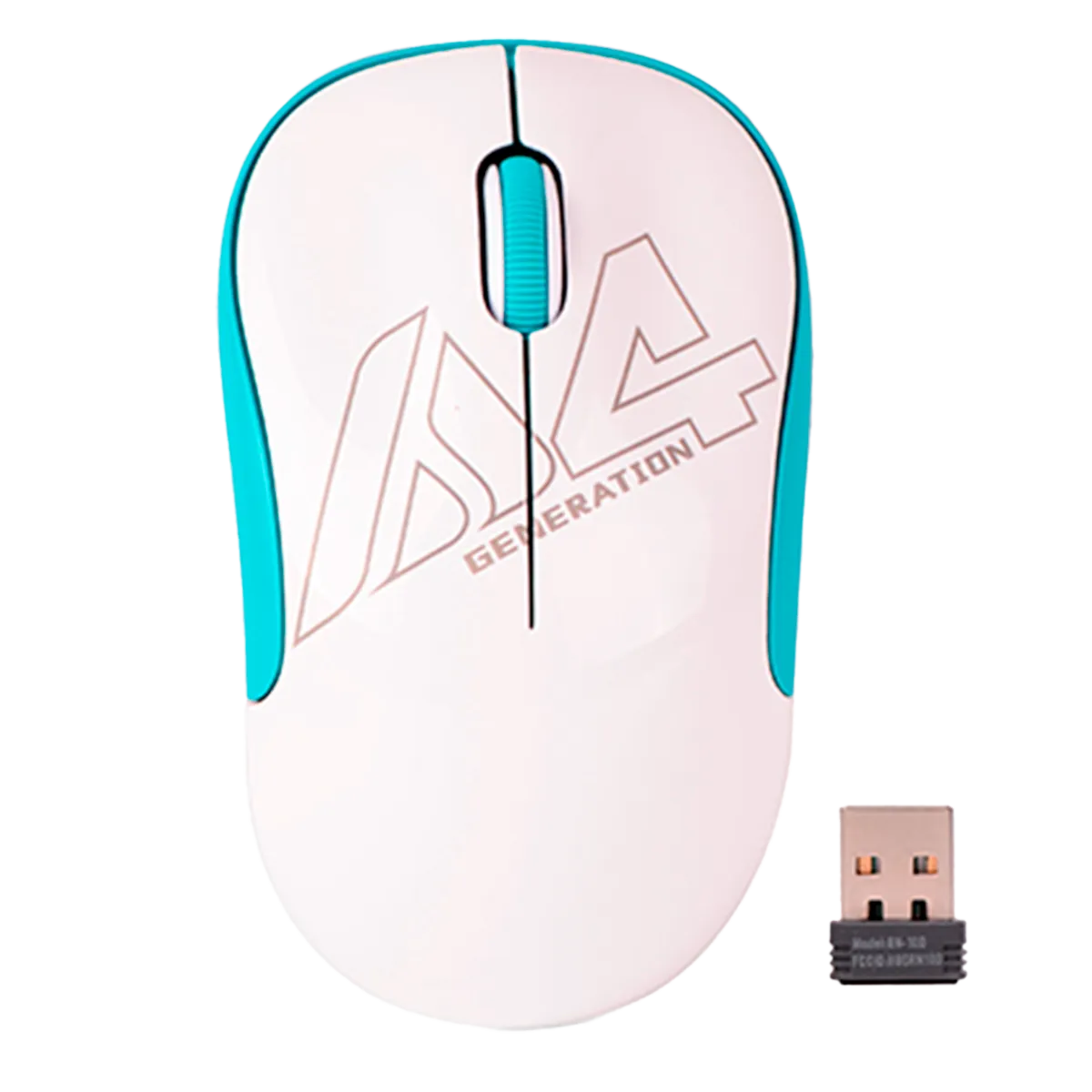 Мышь беспроводная A4Tech G3-300N / White-Blue