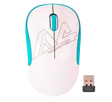 Мышь беспроводная A4Tech G3-300N / White-Blue