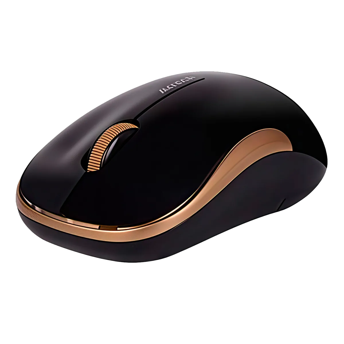 Мышь беспроводная A4Tech G3-310N / Black+Golden