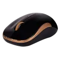 Мышь беспроводная A4Tech G3-310N / Black+Golden