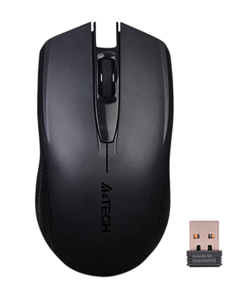 Мышь беспроводная A4Tech G3-760N / Black+Orange