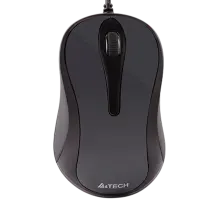 Мышь проводная A4Tech N-350 / Glossy Grey