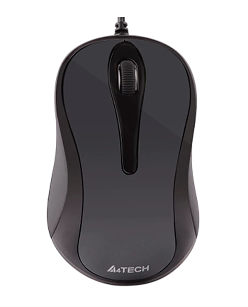 Мышь проводная A4Tech N-350 / Glossy Grey