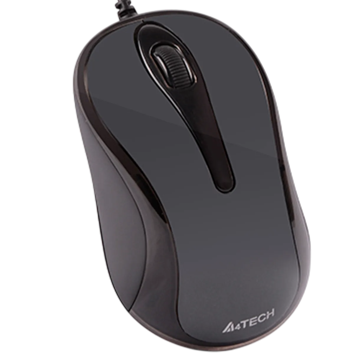 Мышь проводная A4Tech N-350 / Glossy Grey