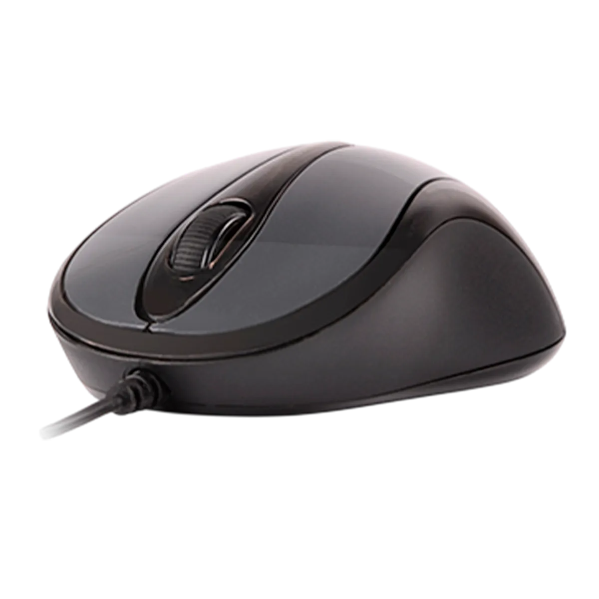 Мышь проводная A4Tech N-350 / Glossy Grey