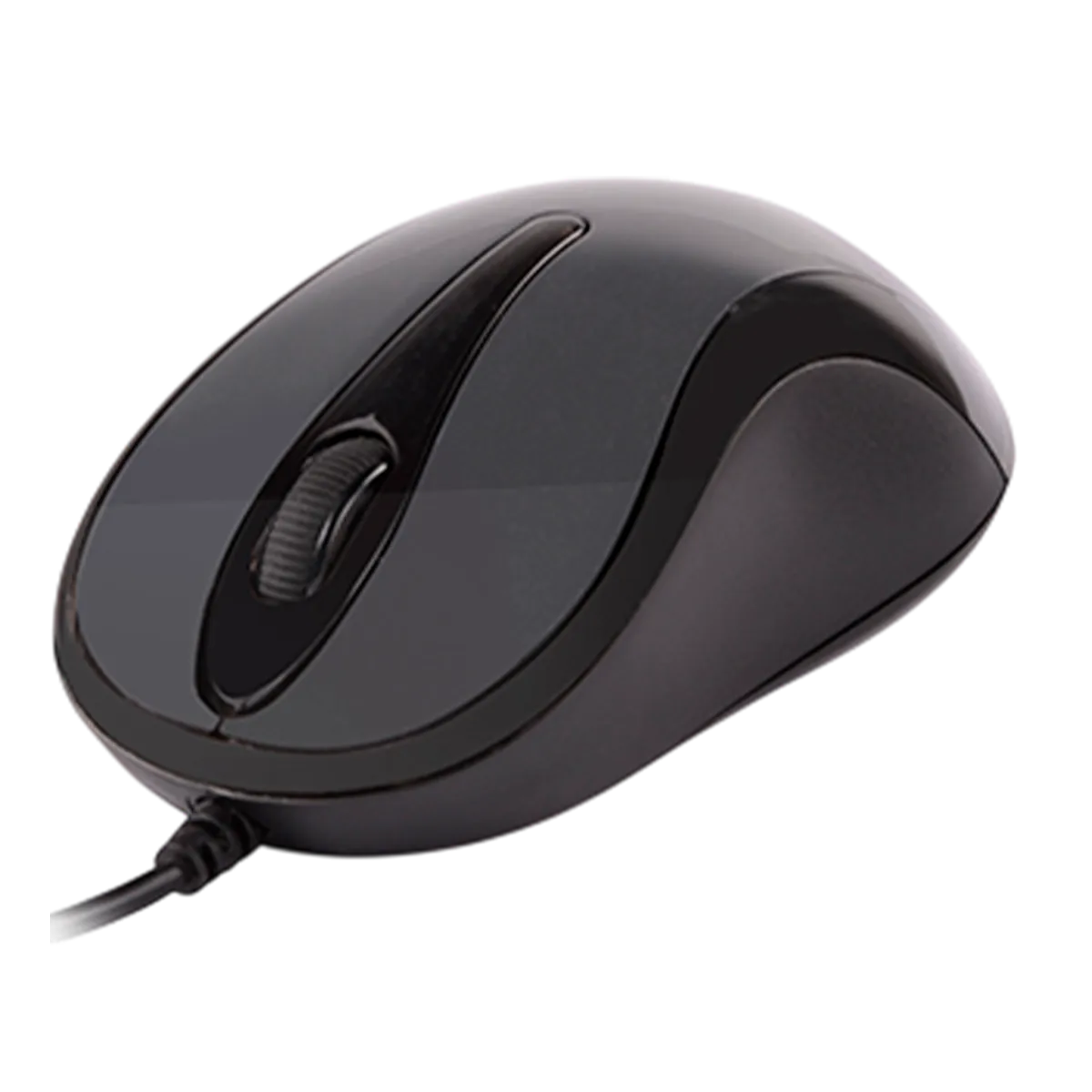 Мышь проводная A4Tech N-350 / Glossy Grey