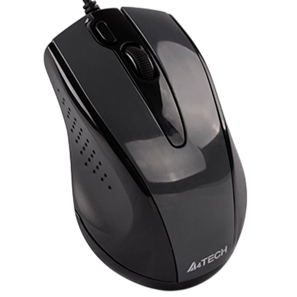 Мышь проводная A4Tech N-500F / Glossy Grey