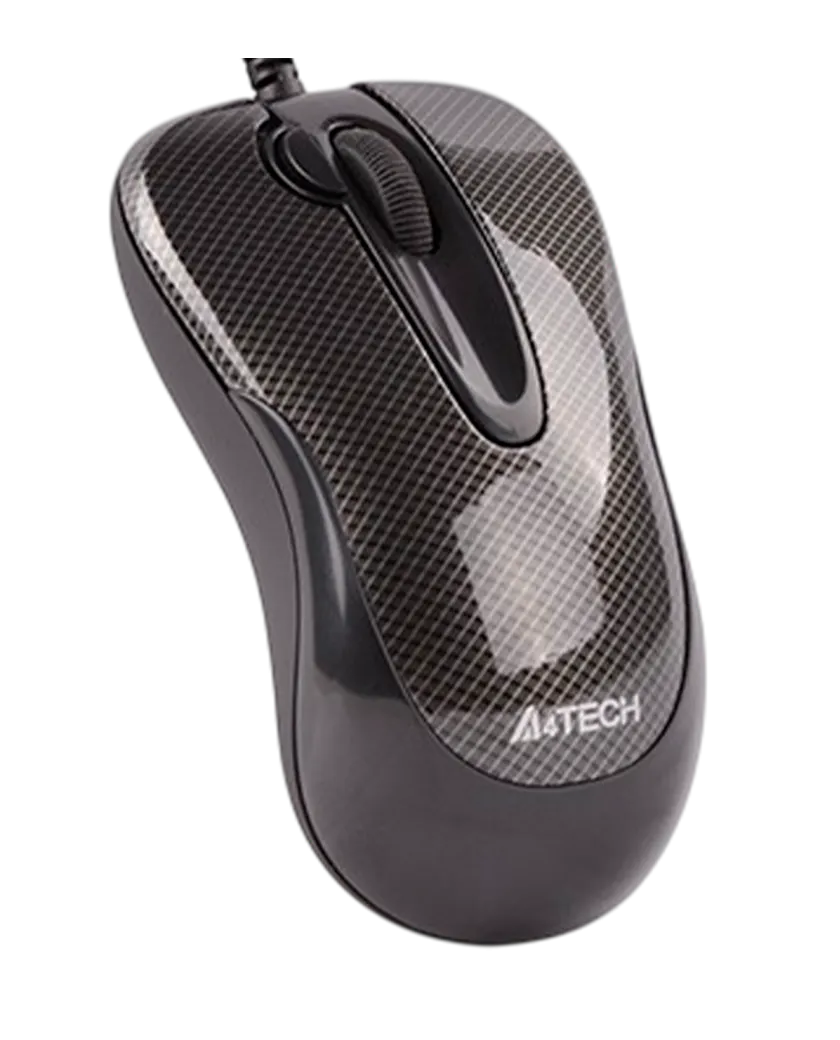 Мышь проводная A4Tech N-60F-2 / Carbon