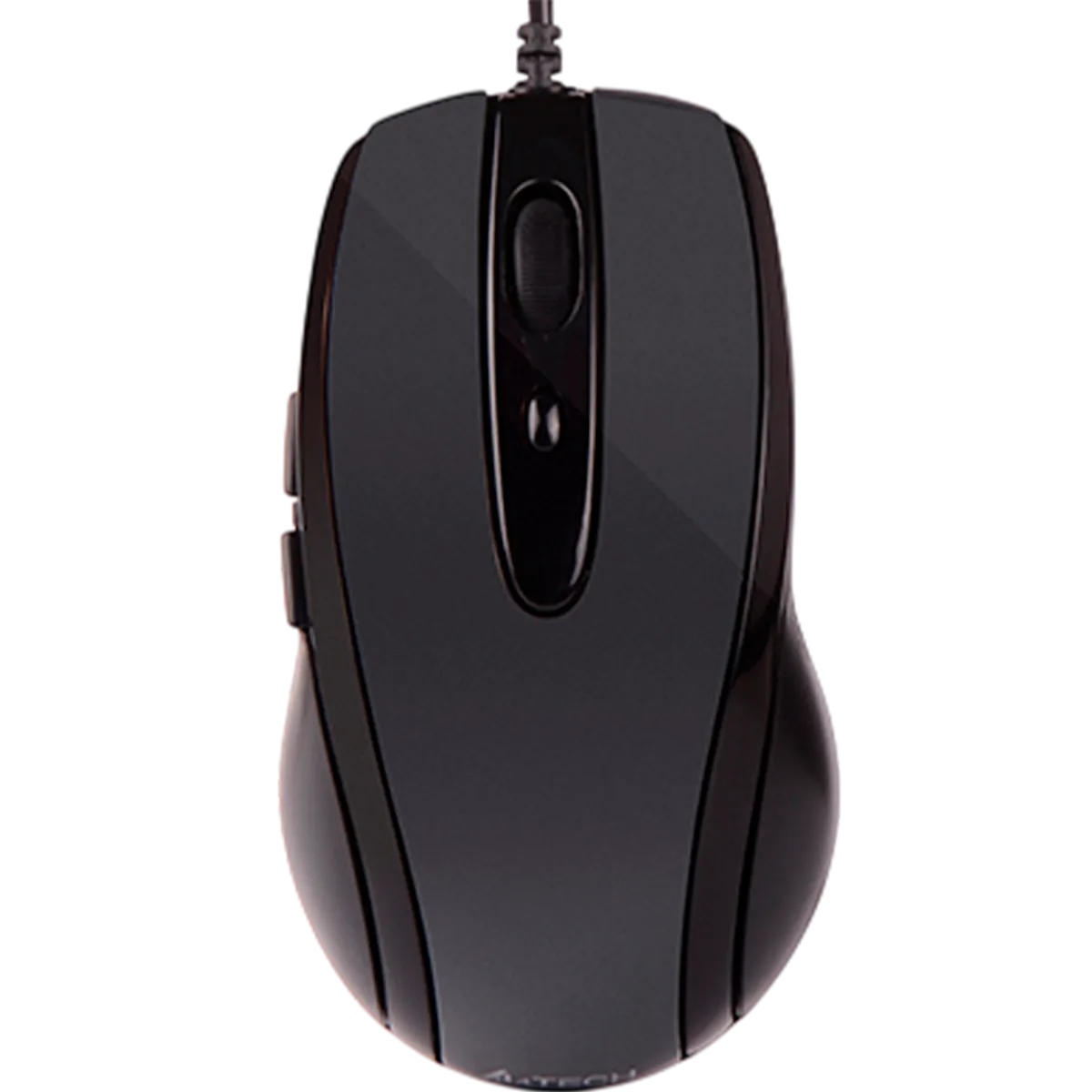 Мышь проводная A4Tech N-708X / Glossy Grey