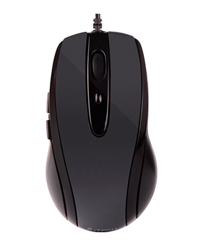 Мышь проводная A4Tech N-708X / Glossy Grey