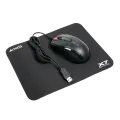 Комплект игровой (мышь проводная с ковриком) A4Tech X-7120 Gaming / Black