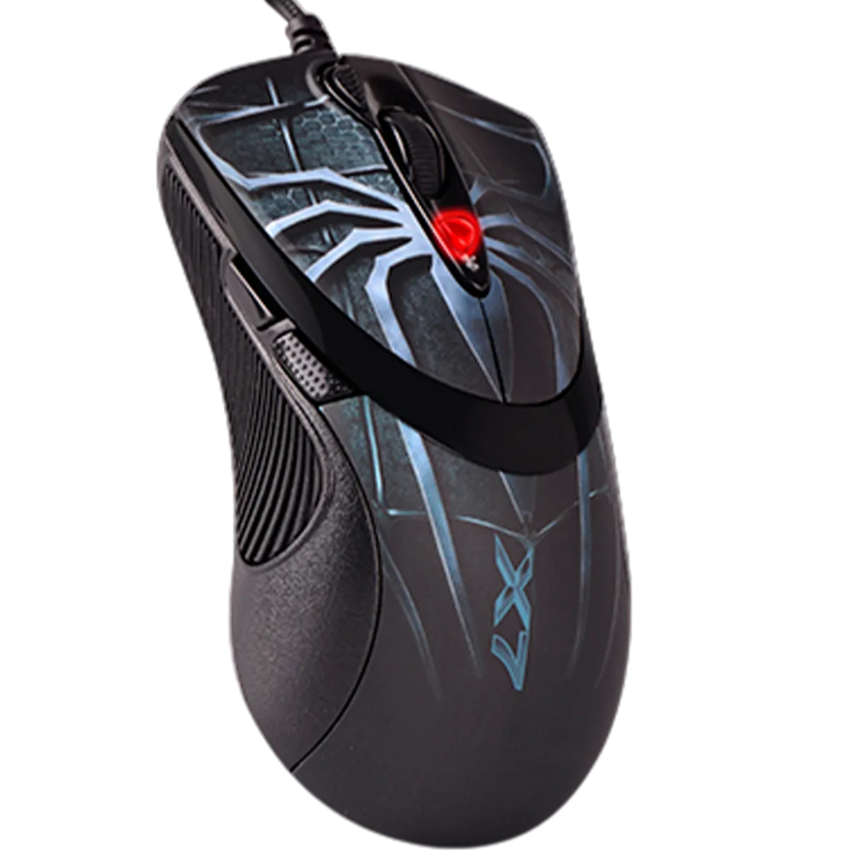 Мышь игровая проводная A4Tech XL-747H Blue Spider / Black
