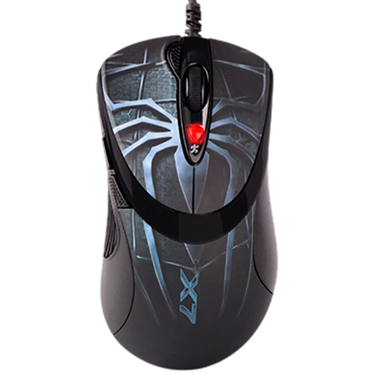 Мышь игровая проводная A4Tech XL-747H Blue Spider / Black