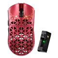 Мышь игровая беспроводная Attack Shark R5 Ultra Carbon Fiber Wireless PAW3950MAX / Red